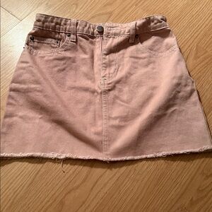 Forever 21 Light Pink Mini Skirt